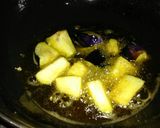 A picture of step 2 of Eggplant raita.