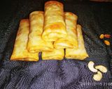 A picture of step 16 of Carrot Halwa Spring Rolls.