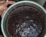 2 टायर किट कैट गेम्स चॉकलेट केक रेसिपी चरण 7 फोटो