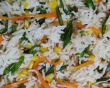 ફ્રેન્ચ બીન્સ ફ્રાઈડ રાઇસ (French Beans Fried Rice Recipe In Gujarati) રેસીપી સ્ટેપ3ફોટો
