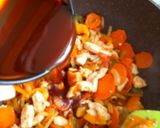 Foto del paso 3 de la receta: Pollo tipo thai con arroz blanco 🍛