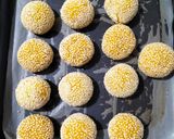 Foto langkah ke 6 dari resep Onde - Onde Panggang Labu Kuning.