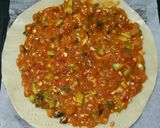 Foto del paso 4 de la receta Empanada rellena de pisto manchego y aguacates