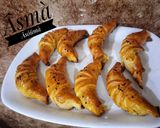 صورة لخطوة 3 من وصفة كرواسون مالح 😋😋