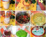 A picture of step 1 of Thandaai/Betel Thandaai .