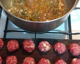 Foto del paso 2 de la receta: 🍝 Fideos con albóndigas estofadas🍝