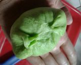 Foto langkah ke 3 dari resep Roti Manis Pandan Eggless (tanpa telur).