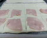Foto del paso 1 de la receta: Hojaldre de pavo, queso y bechamel