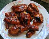 Gambar langkah 4 resipi Ayam Bakar Kicap Berempah.