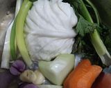 Foto langkah ke 1 dari resep Bakwan Sayur Labu Siyem.