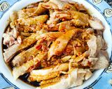 รูปขั้นตอนการทำที่ 4 ของ ไก่ต้มราดซอสไก่เบตง