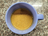Flan al micro, de dulce de leche y coco