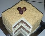 Foto langkah ke 11 dari resep Cake Kacang Rasa Mocca dan Vanilla ala Rumah Ambolay.