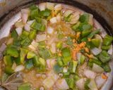 A picture of step 4 of Dhaba style paneer tikka masala.