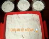 Homemade Ice Cream Durian Lembut langkah memasak 6 foto