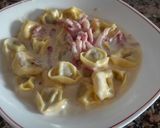 Foto del paso 4 de la receta Tortellinis con bacon
