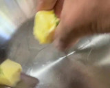 Foto del paso 4 de la receta: "Salmón a la mexicana con vinagreta de cilantro"