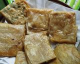 Foto langkah ke 8 dari resep Martabax Kulit Lumpia isi Ayam kari.