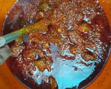 A picture of step 4 of Mango pickle/Avakaya.