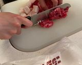 A picture of step 1 of Japanese hamburger steak - Hambagu / ハンバーグ 🤤💗.