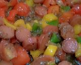 صورة لخطوة 3 من وصفة معكرونة بالبندورة 🍝 مع الدجاج المشوي 🍗