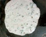 A picture of step 3 of Oats Uttapam.