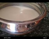 A picture of step 1 of Green Raita.