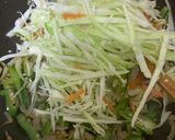 A picture of step 5 of Chicken Fried Noodles.