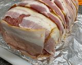 Foto del paso 3 de la receta: Rollo de carne con queso y jamón