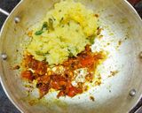 A picture of step 2 of Khichdi (moong dal,aloo chawal).