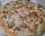 A picture of step 7 of Chickn pizza[without oven].