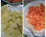 A picture of step 1 of Mix vegetable.