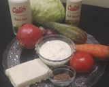 A picture of step 1 of Grilled Paneer Summer Salad.