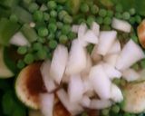 A picture of step 4 of My Greens Soup 😋.