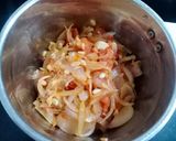A picture of step 5 of Vegetable Kolhapuri.