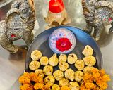 #खोया मेवा मुठिया (गुजिया इनोवेशन) रेसिपी चरण 9 फोटो