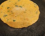 A picture of step 2 of Multi flour Methi Masala Thepla Wrap😋.