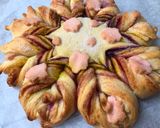 A picture of step 9 of Cherry blossom 🌸 Lovely Bread.