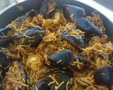 Foto del paso 9 de la receta: Fideos con sepia y mejillones
