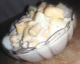 A picture of step 5 of Dahi chaat.