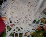 A picture of step 4 of Fajita pasta.