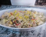 A picture of step 3 of Vegetables pulao.
