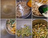 A picture of step 3 of Makhana cashew Burfi in few minutes - Rakshabandhan special.