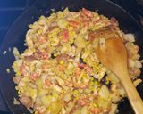 A picture of step 3 of Crawfish Boil Frittata.