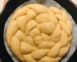 鑄鐵平底鍋猶太哈拉辮子麵包 Challah Bread的食譜步驟14照片