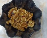 A picture of step 2 of Walnut pulav.