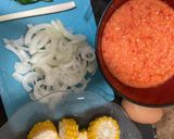 Foto langkah ke 5 dari resep Udang Cumi saus padang.