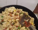 মশলাদার প্লেটে মশলাদার পাস্তা (masaladar pasta recipe in Bengali) রেসিপির ধাপ 4 ছবি