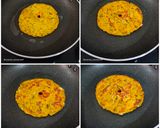 A picture of step 5 of Multigrain Thalipeeth.