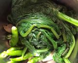 A picture of step 1 of Palak/ Spinach Paratha.